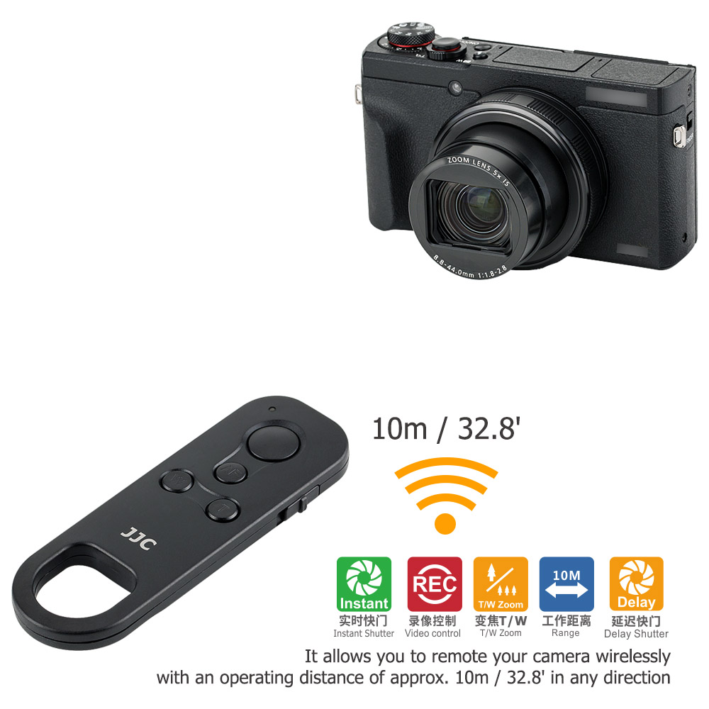 Canon Camera Eos R50 - JJC BR-E1 Bluetooth Remote Control for