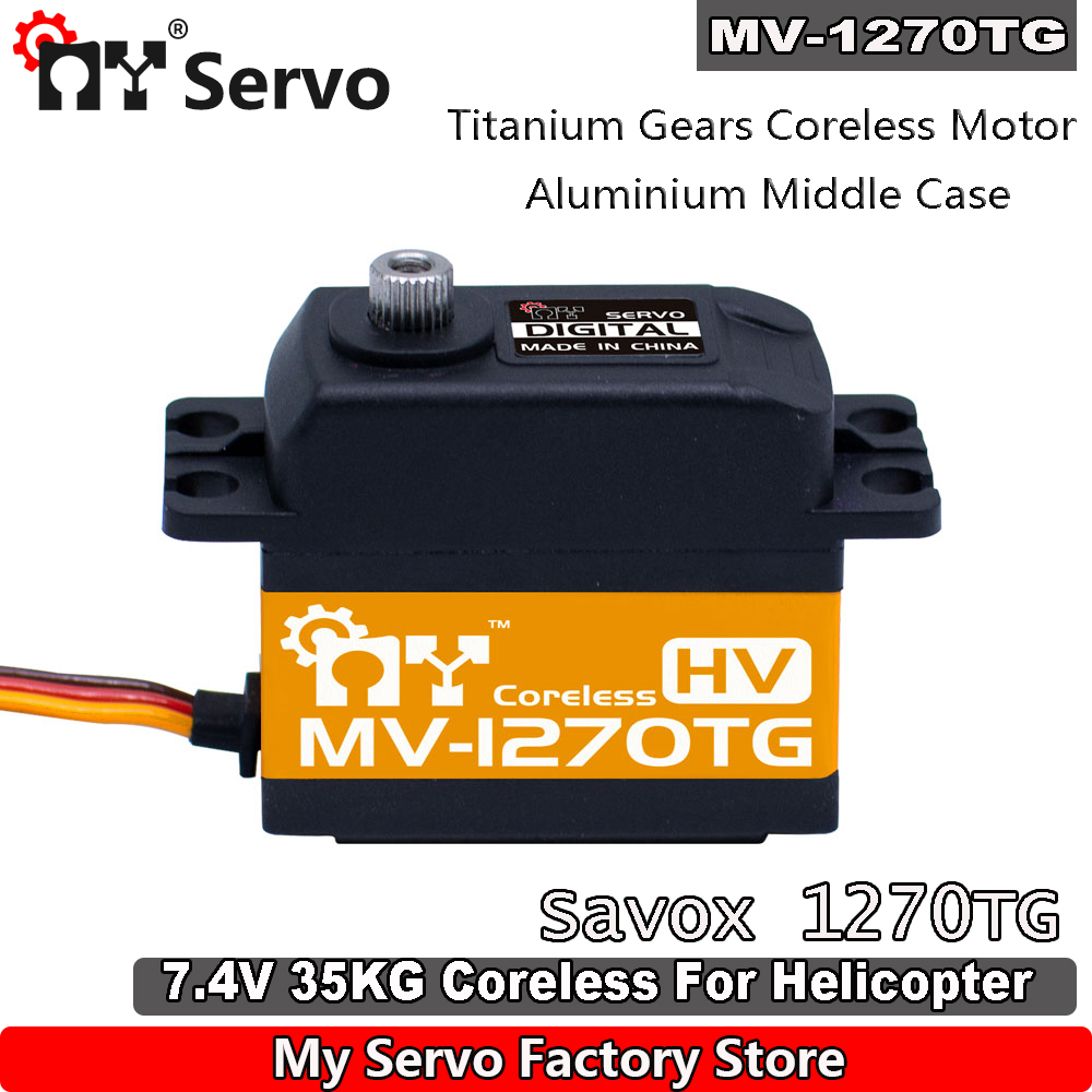 MY RC Servo MV-1270TG  HV 35kg - Rc Helicopter Servo ulasan dan harga