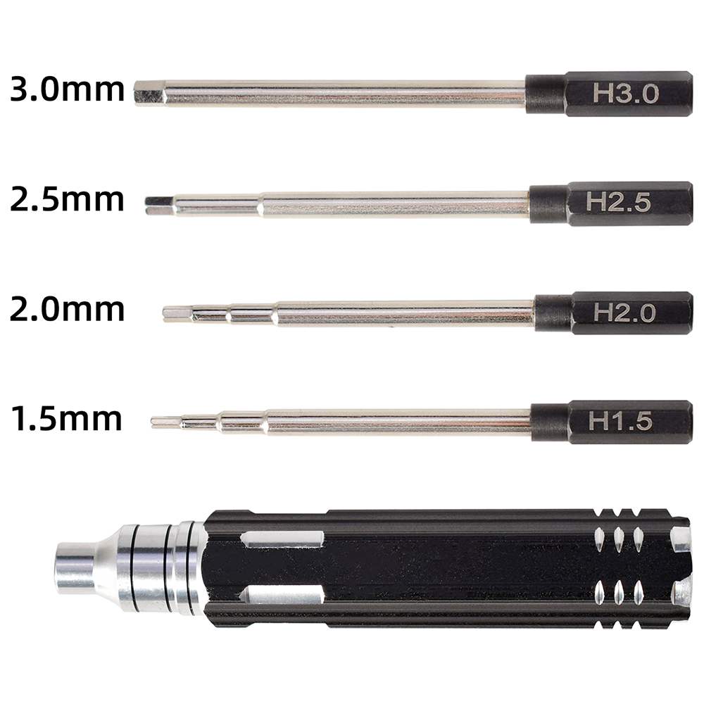 4 in 1 1.5mm 2.0mm 2.5mm 3.0mm - Rc Helicopter Tool Kit ulasan dan harga