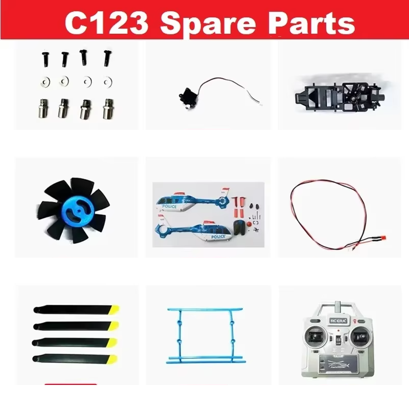 Spare Parts List For RC ERA C1 - Rc Helicopter Blade ulasan dan harga