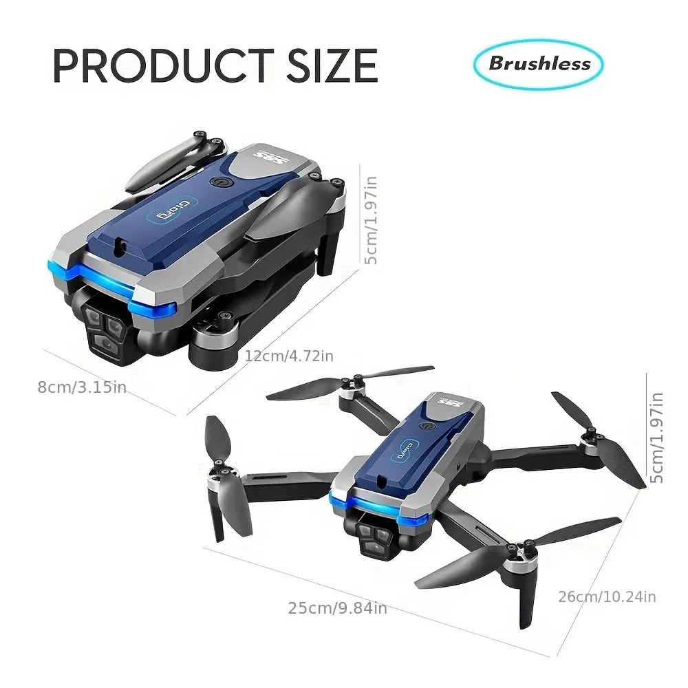 S8S GPS Drone 5G Wifi 8K HD Du - Rc Helicopter Case ulasan dan harga